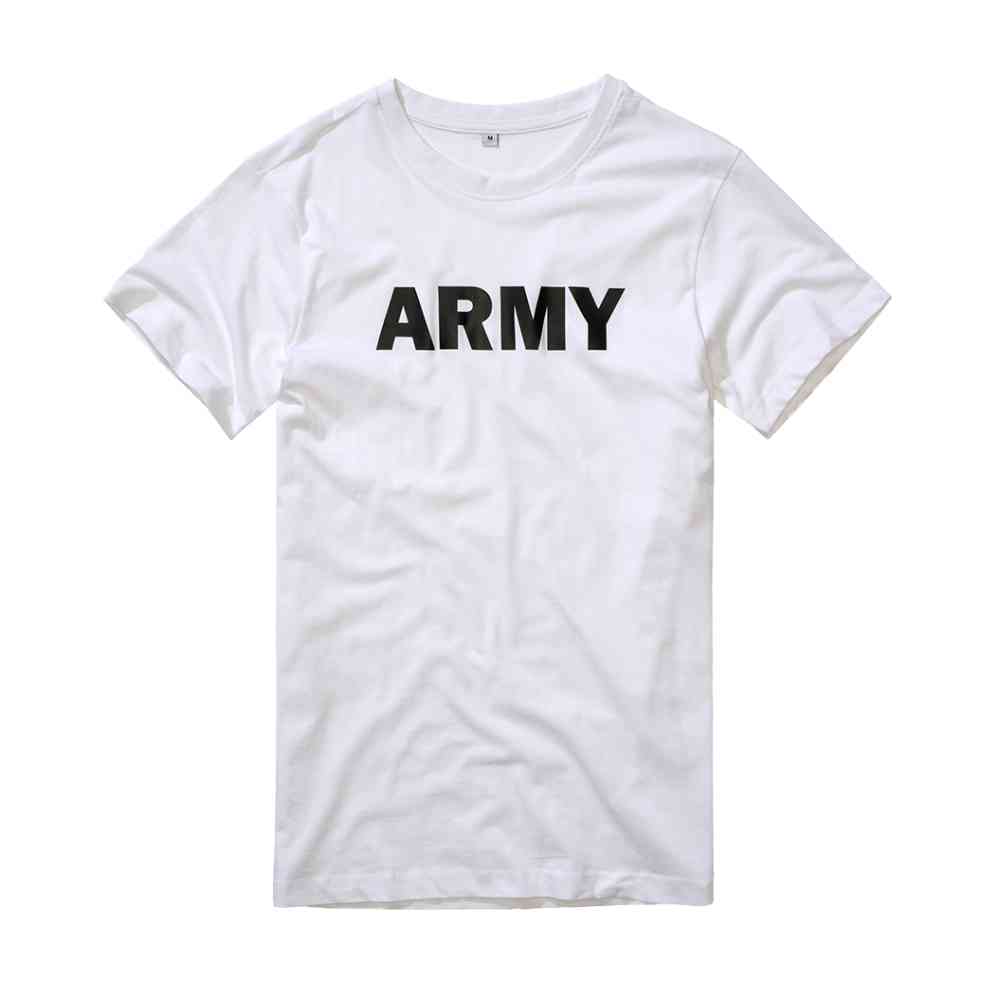 Brandit - Army Herren T-Shirt - Weiß
